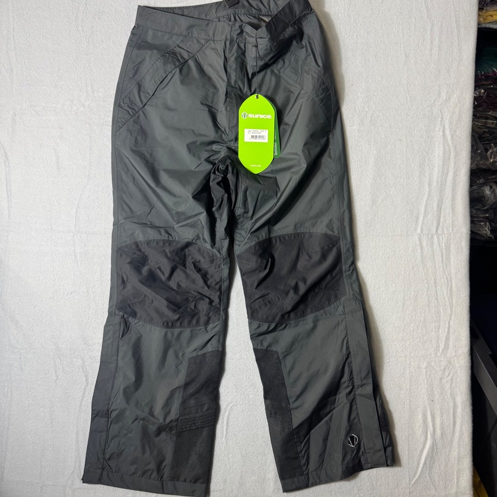 Sunice Typhoon SM6402 Mens Black Waterproof Rain Golf Pants Size S